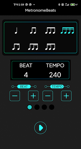 Metronome Beats - Image screenshot of android app