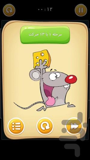 موش و پنیر - Gameplay image of android game