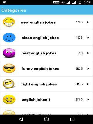 Jokes In English 1000+ - Image screenshot of android app