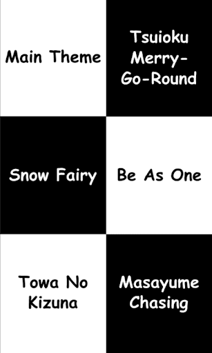 Piano Tap - Anime Fairy Tail - عکس بازی موبایلی اندروید