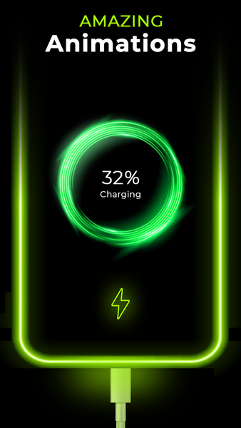 Battery Charging Animation App - عکس برنامه موبایلی اندروید
