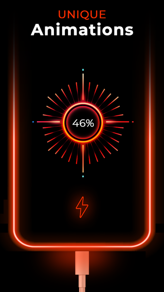 Battery Charging Animation App - عکس برنامه موبایلی اندروید