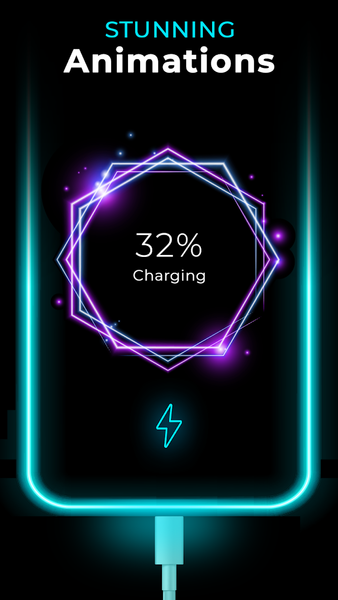 Battery Charging Animation App - عکس برنامه موبایلی اندروید