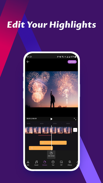 Coolcut--Pro&Easy Video Editor - عکس برنامه موبایلی اندروید