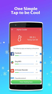 Phone Cooler CPU Cooler Master (Speed Booster) - Image screenshot of android app