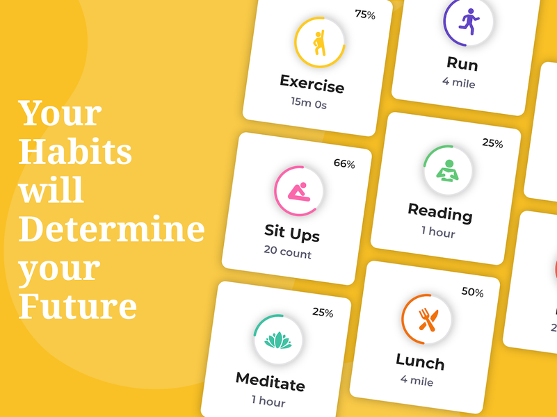 Habit Tracker- Daily Routine - عکس برنامه موبایلی اندروید