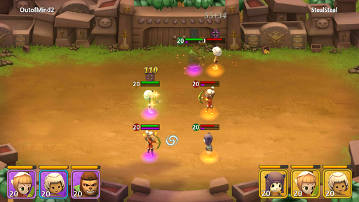Forest Of Heroes : Clash Of Hero - Gameplay image of android game