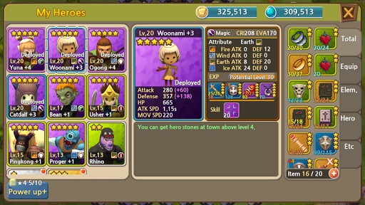 Forest Of Heroes : Clash Of Hero - عکس بازی موبایلی اندروید