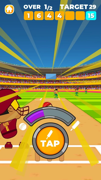 Stick Cricket Game - Gameplay image of android game