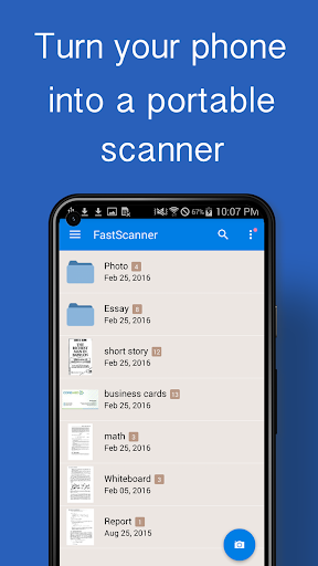 Fast Scanner - PDF Scan App - عکس برنامه موبایلی اندروید