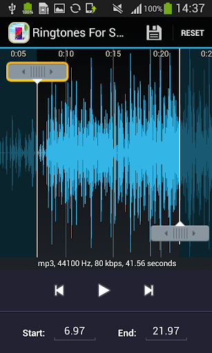 Ringtones for Samsung S۵™ - عکس برنامه موبایلی اندروید