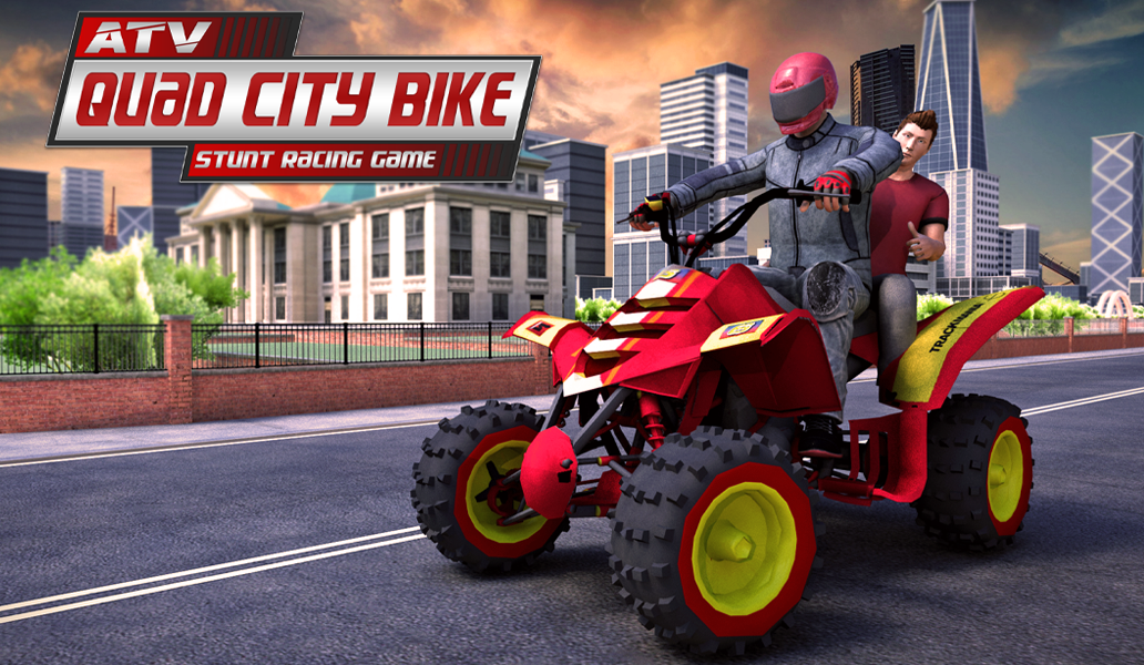 ATV Quad City Bike: Stunt Raci - Gameplay image of android game