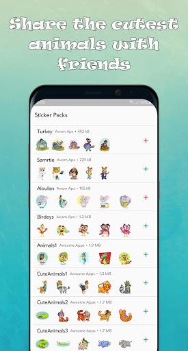 Animals Stickers WASticker - عکس برنامه موبایلی اندروید