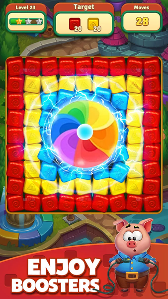 Jungle Cube Blast - عکس بازی موبایلی اندروید