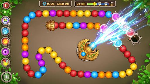 Jungle Marble Blast - Gameplay image of android game