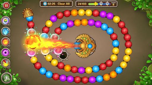 Jungle Marble Blast - Gameplay image of android game