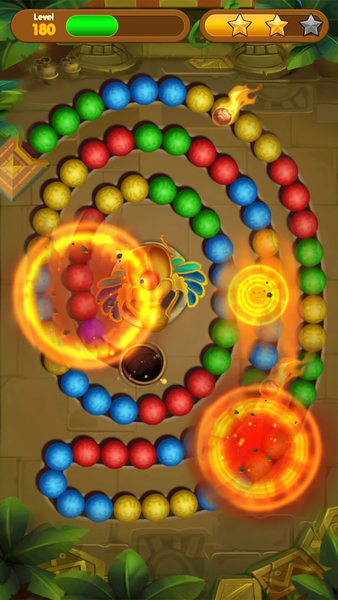 Marble Shoot Blast - Gameplay image of android game