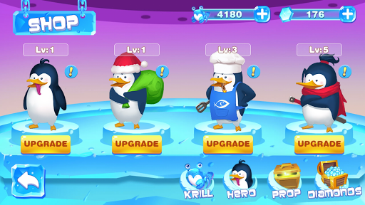 Super Penguin Run - Gameplay image of android game