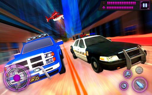 NY Police Gangster Battle - Grand Miami Crime City - Image screenshot of android app