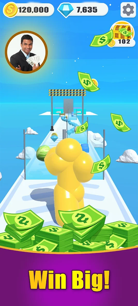 Lucky Man Run - Cash Calling - Gameplay image of android game