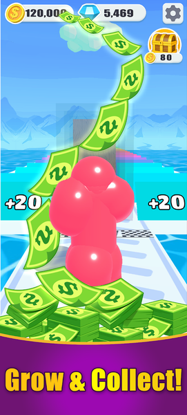 Lucky Man Run - Cash Calling - Gameplay image of android game