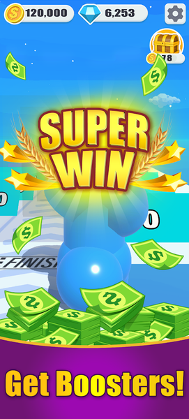 Lucky Man Run - Cash Calling - Gameplay image of android game
