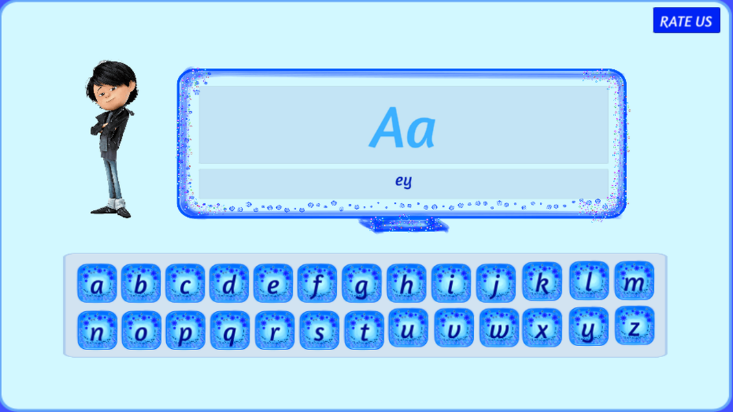 Alphabet for kids - عکس برنامه موبایلی اندروید