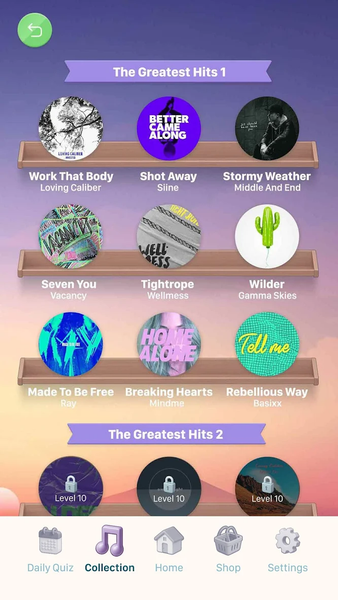 Word Music: Puzzle Melody - Gameplay image of android game