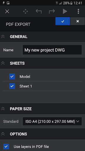 CorelCAD Mobile - .DWG CAD - عکس برنامه موبایلی اندروید