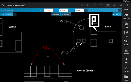 CorelCAD Mobile - .DWG CAD - عکس برنامه موبایلی اندروید