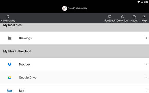 CorelCAD Mobile - .DWG CAD - عکس برنامه موبایلی اندروید