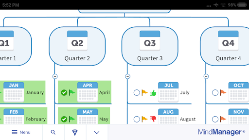 MindManager Go - عکس برنامه موبایلی اندروید