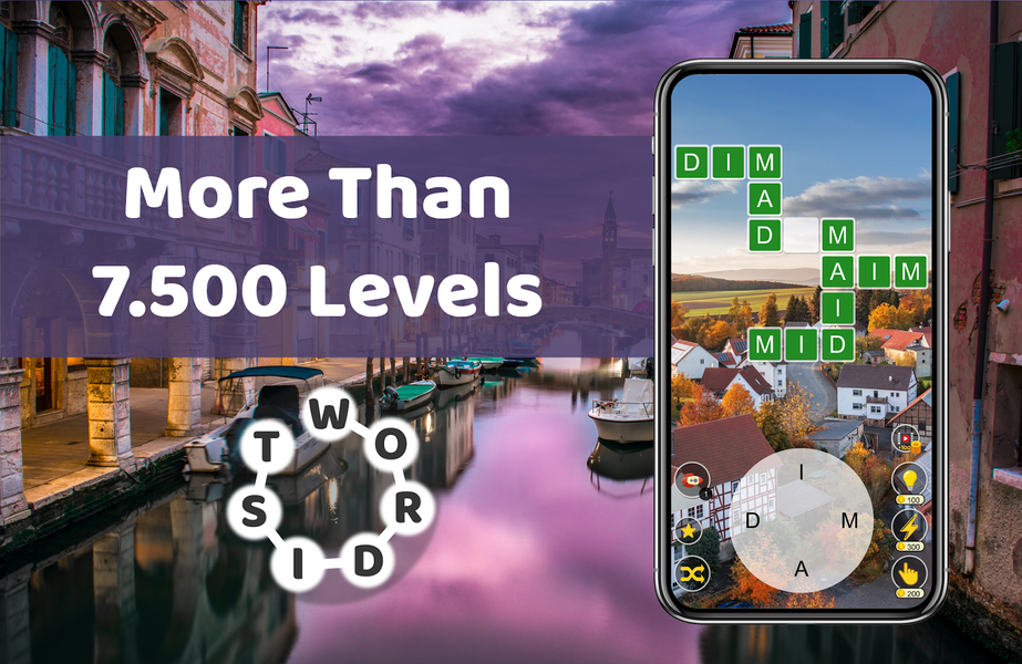 Wordist: Word Crossword Game - Gameplay image of android game