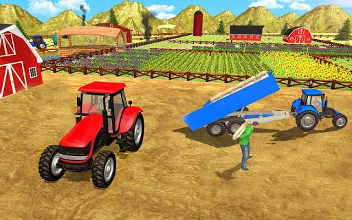 Harvesting Tractor Farming Simulator Free Games - عکس بازی موبایلی اندروید