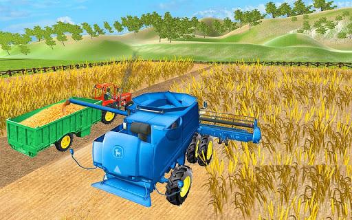 Harvesting Tractor Farming Simulator Free Games - عکس بازی موبایلی اندروید