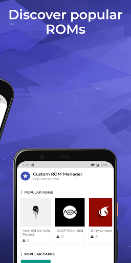 [ROOT] Custom ROM Manager - Image screenshot of android app