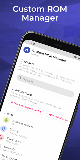 [ROOT] Custom ROM Manager - Image screenshot of android app