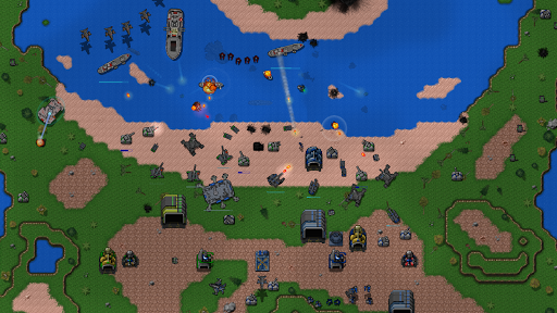 Rusted Warfare - Demo - Gameplay image of android game