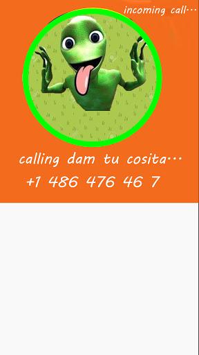 call simulator green alien. - عکس برنامه موبایلی اندروید