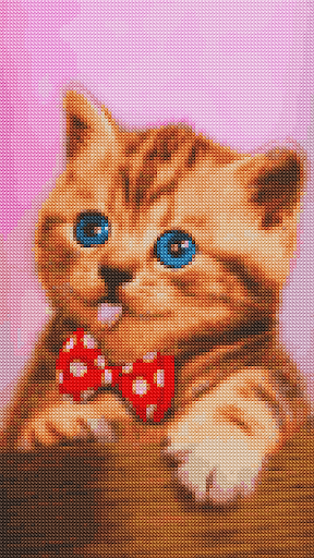 Cross stitch pixel art game - Image screenshot of android app