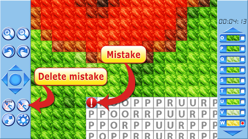 Cross stitch pixel art game - Image screenshot of android app