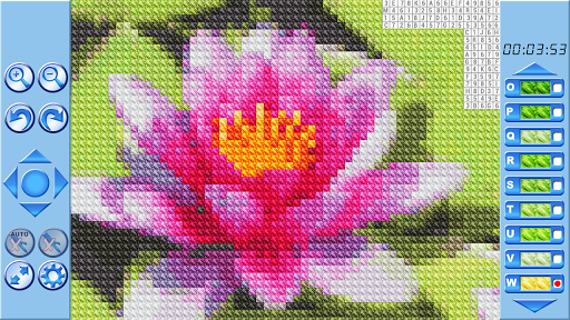 Cross stitch pixel art game - Image screenshot of android app