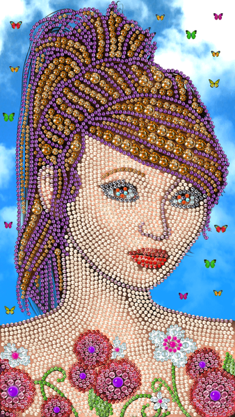 Diamond Dot to Dot - Drawing - عکس برنامه موبایلی اندروید