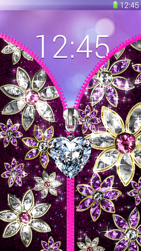 Diamond lock screen. - Image screenshot of android app