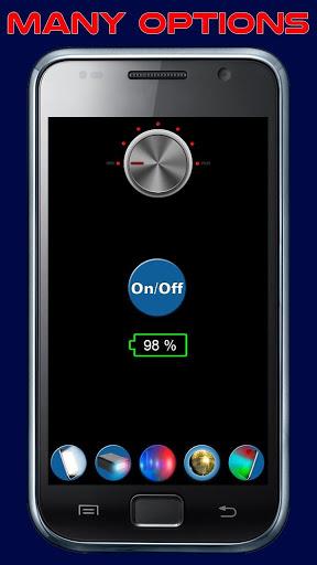 Crazy flashlight. - عکس برنامه موبایلی اندروید