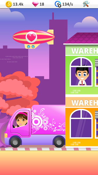 Perfumery tycoon - idle clicke - Gameplay image of android game