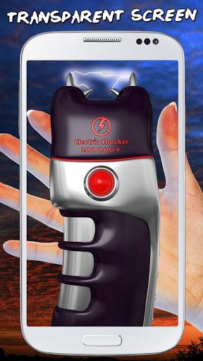 Electric stun gun - simulator - Image screenshot of android app