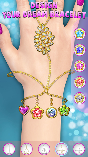 Jewelry Salon – bracelets, rin - Image screenshot of android app