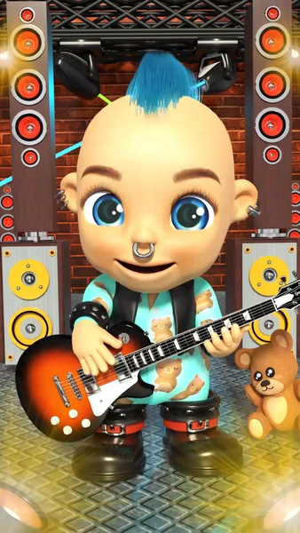 Talking baby boy. Talking game - عکس برنامه موبایلی اندروید