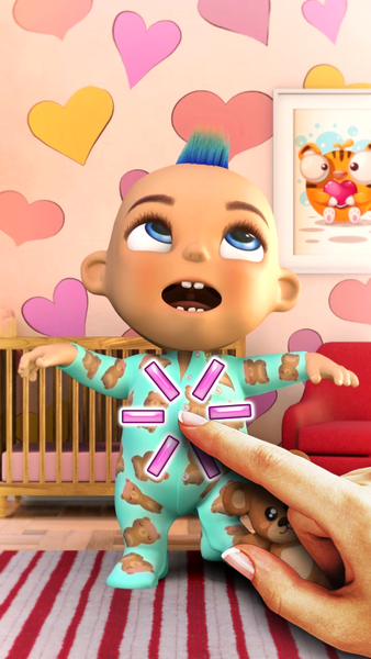Talking baby boy. Talking game - عکس برنامه موبایلی اندروید